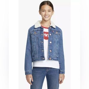 Levi’s SHERPA TRUCKER JACKET BIG GIRLS S-XL